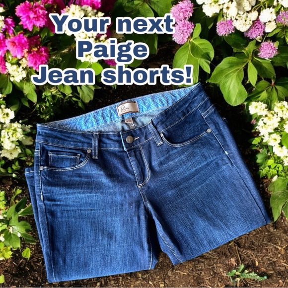 Paige Jeans Size 29 - Flare Denim Wash - Great for Jean Shorts - Marlow Cut - Picture 13 of 17